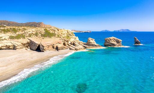 Strand von Triopetra Strand von Triopetra