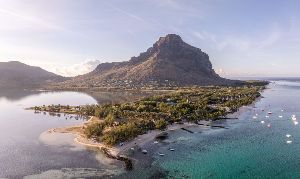 Mauritius von oben