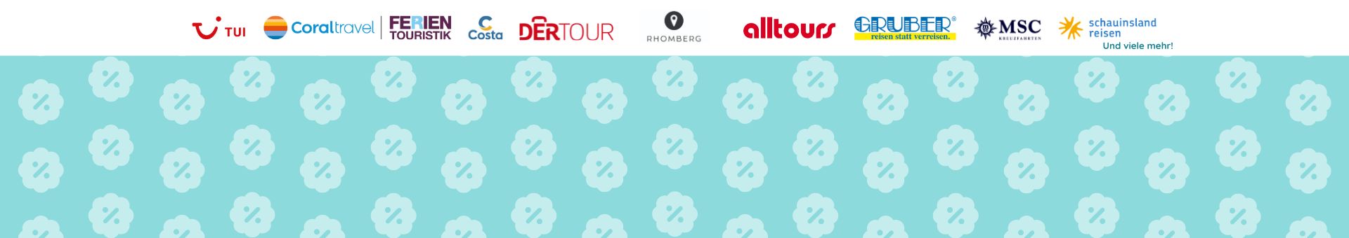 Aktuelle Aktionen und Angebote namhafter Reiseveranstalter wie TUI, DERTOUR, alltours und Gruber Reisen im Preisvergleich.