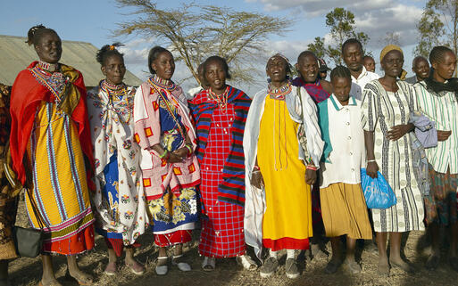 Singende Einwohner im Nairobi Nationalpark, Kenia © spirit of america / Shutterstock.com