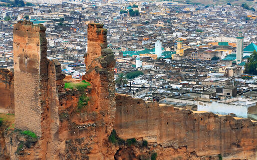 Blick auf die Altstadt Fes el Bali, Fes, Marokko © Rechitan Sorin / Shutterstock.com
