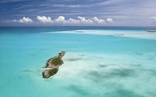 Eine typische Insel der Bahamas © Matthew Connolly  / Shutterstock.com