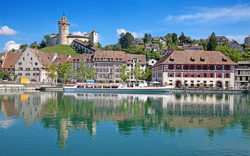 Rhein in Schaffhausen © Natali Glado / Shutterstock.com