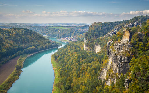 Wehlen an der Elbe © Wolfgang Zwanzger / shutterstock.com