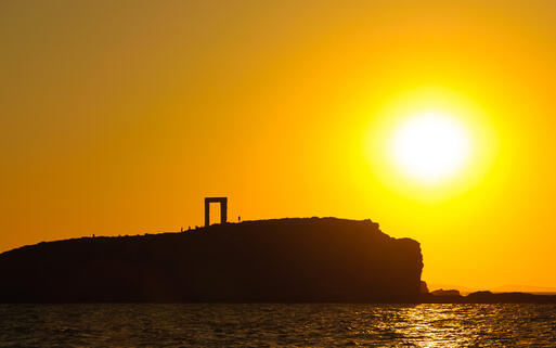 Sunset in Naxos island, Greece © great_photos  / Shutterstock.com