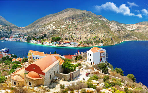Kastelorizo, eine kleine Insel östlich von Rhodos © leoks / Shutterstock.com