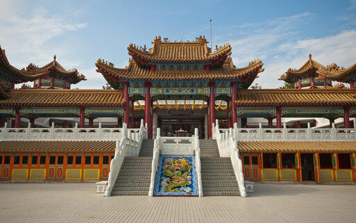 Der Tempel Thean Hou in Kuala Lumpur © Chee Chew  / Shutterstock.com