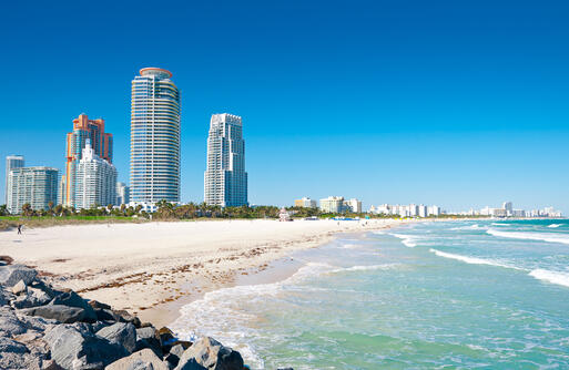 Miami Beach in Florida, USA © Alexander Demyanenko / Shutterstock.com