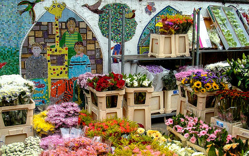Columbia Road Flower Market in London © David Burrows / Shutterstock.com
