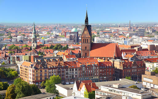 Panoramablick über Hannover © Roman Sigaev / shutterstock.com