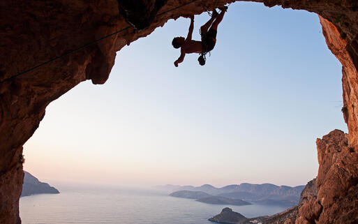 Kalymnos ist ein beliebtes Reiseziel für Sportkletterer © Photobac  / Shutterstock.com