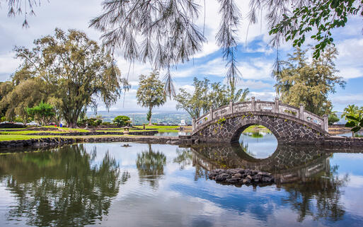 Japanischer Garten in Hilo, Hawaii - Big Island, USA © Radoslaw Lecyk / Shutterstock.com