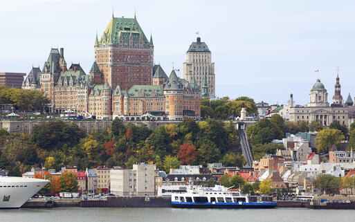 Skyline von Quebec und der Saint Lawerence River © Vlad G / Shutterstock.com