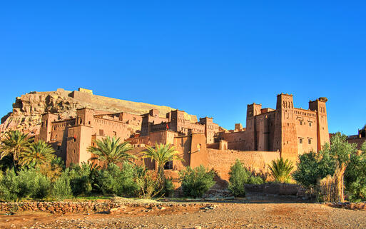 Eine alte Festung in Ait Ben Haddou im Norden von Marokko © Samo Trebizan / shutterstock.com