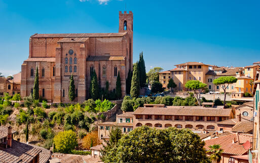 Kirche San Domenico in Siena © Marcos81 / shutterstock.com